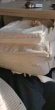 Mochila de pana a rayas para mujer, bolso escolar para chicas y adolescentes, de lujo, estilo Harajuku, a la moda, para estudiantes