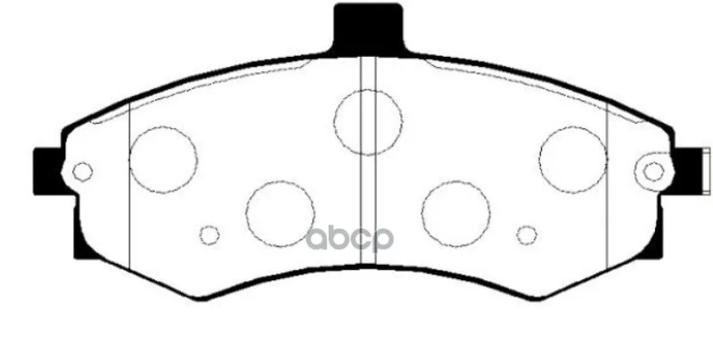 Колодки Тормозные Hyundai Elantra/Matrix 1.5-2.0 00- Передние Ctr Ckkh27 Ctr арт. CKKH27