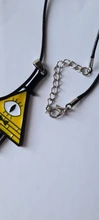 Dongsheng. Bill Cipher collar Boss colgante gargantilla de Cosplay collar hombres joyería de las mujeres-30