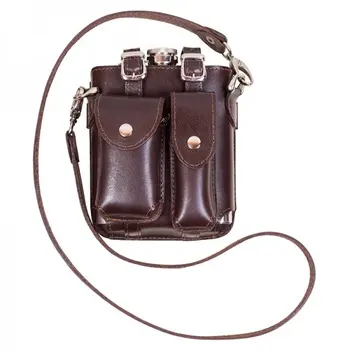 

Flask in the case of genuine leather "Tourist"
