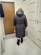 Thick Jacket Clothing Parka Coat Women Female Winter Astrid Hooded Long Large-Sizes Fashion