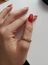 A de alta calidad de moda Simple matorrales mujer Acero inoxidable anillos de 2 mm de ancho Rosa dedo Color oro regalo para chica de la joyería