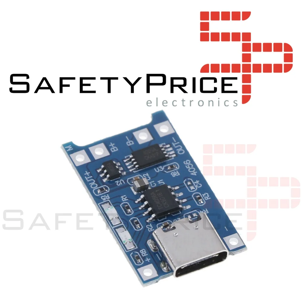 Модуль TP4056 1A TYPE C 5V зарядка литиевая батарея модуль зарядная Плата USB | Электронные