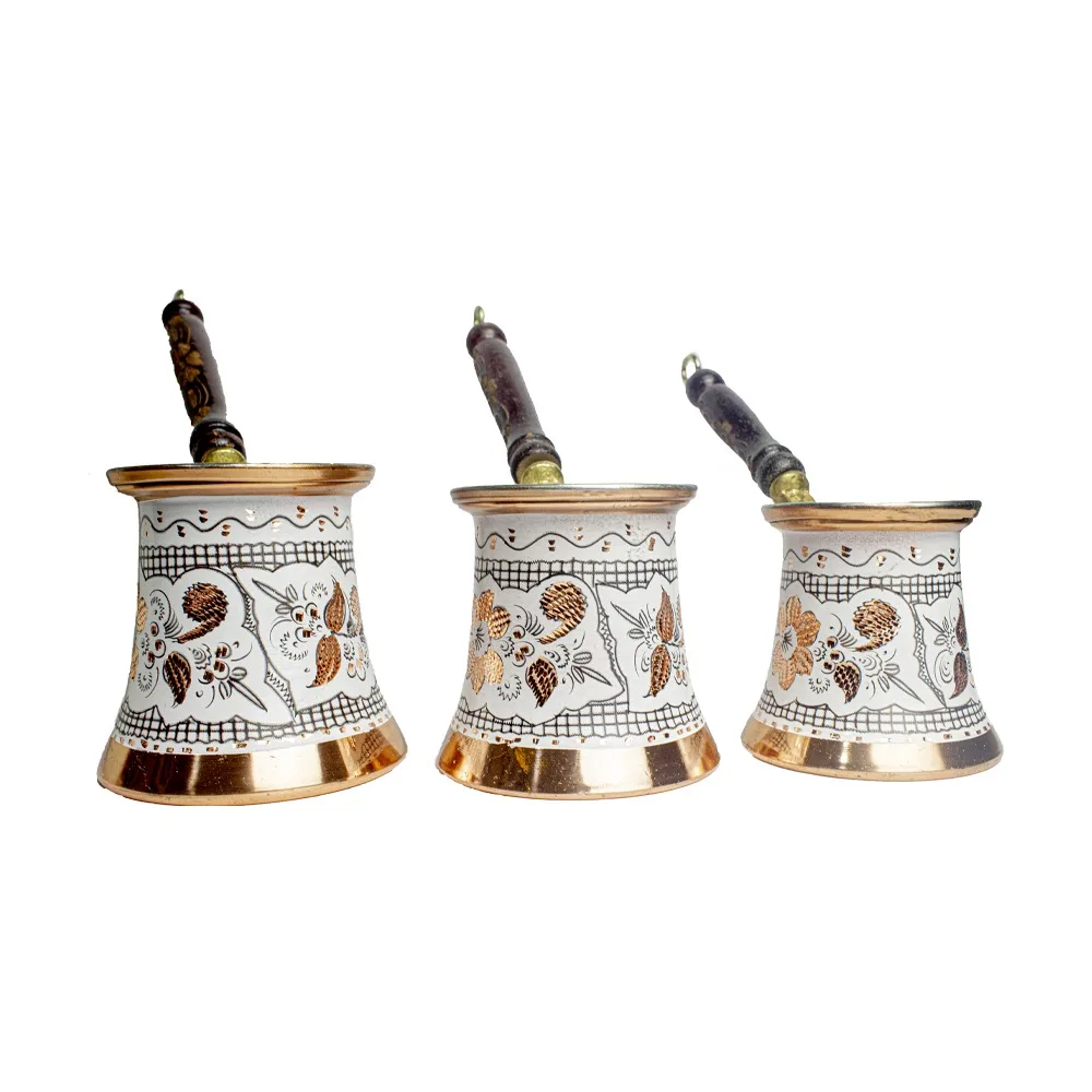 Медный Турецкий кофейник и медный лучшего качества для турецкого кофе | Дом сад