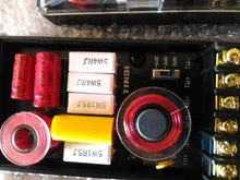 Crossover Board Speaker Car-Audio Treble-Bass High-End GHXAMP 4ohm 200W 2-Way 3000hz