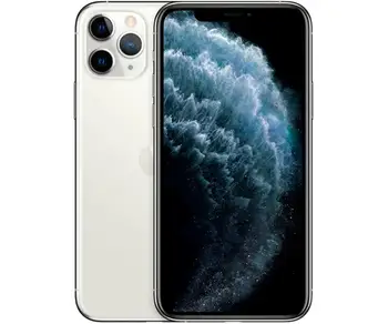 Перейти на Алиэкспресс и купить Apple Iphone 11 Pro Max Серебряный Мобильный телефон с двумя sim-картами 4G 6,5 'Супер смартфон мобильный телефон