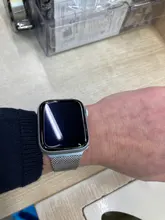 Correa delgada para Apple Watch SE 6/5/4, 40MM y 44MM, correa de Metal para iWatch Series 3/2/1, 38MM y 40MM