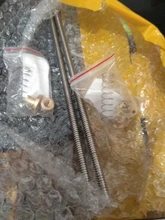 Tornillo de plomo T8, THSL-500-8D, tornillo de plomo Trapezoidal, tuerca de resorte antivaho de 8mm de longitud 200 300 400 600 700 800