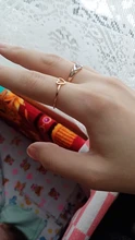 RscvonM-Anillo de boda de Color dorado y plateado con forma de corazón para mujer, joyería de compromiso para fiesta