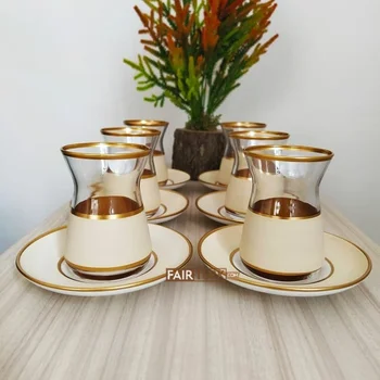 

Vegetable Dyed Cream Color English Tea Set