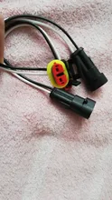 Juego de conectores eléctricos para coche y motocicleta, 1 AMP, 1P, 2P, 3P, 4P, 5P, 6P, impermeables, macho, hembra, con arnés de Cable