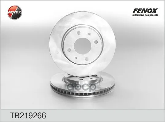 Диск Тормозной Передний Mitsubishi Lancer 03-, Galant 2.0-2.5 96-04 Tb219266 FENOX арт. TB219266