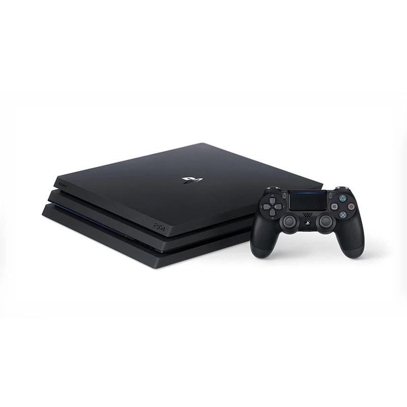 Черный Sony PlayStation 4 Pro(1Tb) Black(CUH-7208В)+ Ваучер «Fortnite» - Цвет: Черный