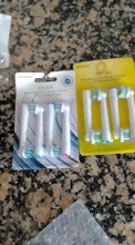 Recambios cepillos dientes oral b, cabezas de cepillo de dientes para Oral B eléctrico Advance Pro salud triunfo 3D Excel vitalidad 4 Uds