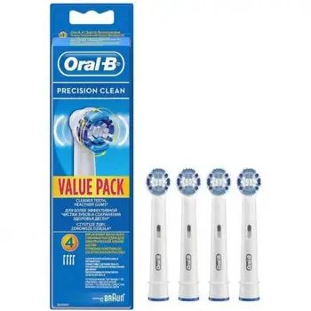 

PACK 2 HEADS ORIGINAL REPLACEMENT PARTS BRAUN ORAL-B EB20-2 PRECISIOM CLEAN