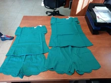 Conjuntos de ropa para niña, ropa para bebé, prendas de manga corta, camiseta + pantalón, vestido, 2 piezas de ropa para niño