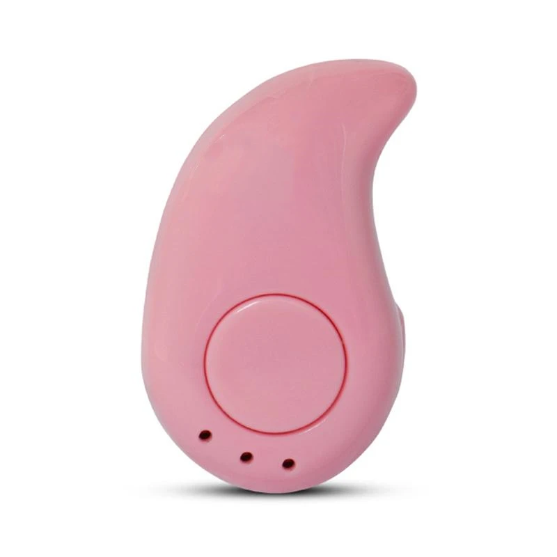 Розовый KPHRTEK 100 шт. S530 bluetooth мини беспроводные Bluetooth наушники в ухо Спорт с микрофоном гарнитура наушники для всех телефонов - Цвет: Розовый
