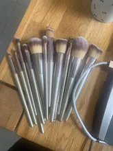 FLD-Brochas de Maquillaje de diseño supersuave, 5/10 Uds., base en polvo, colorete, sombra de ojos, mezcla de cosméticos, conjunto de herramientas