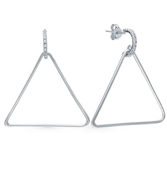 

Silver earrings with cubic zirconia sunlight sample 925