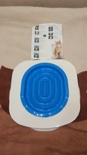Cat Toilet Litter-Box Puppy-Cat-Litter-Mat Training-Kit Plastic 40--40--3.5cm