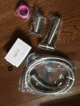 Faucet-Sprayer Shower-Head Toilet Bidet Bathroom Stainless-Steel Self-Cleaning No-Punch