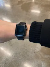 Correa Milanesa para Apple Watch, banda de 44mm y 40mm para iWatch de 38mm y 42mm, accesorios para Apple watch serie 3 4 5 6 se