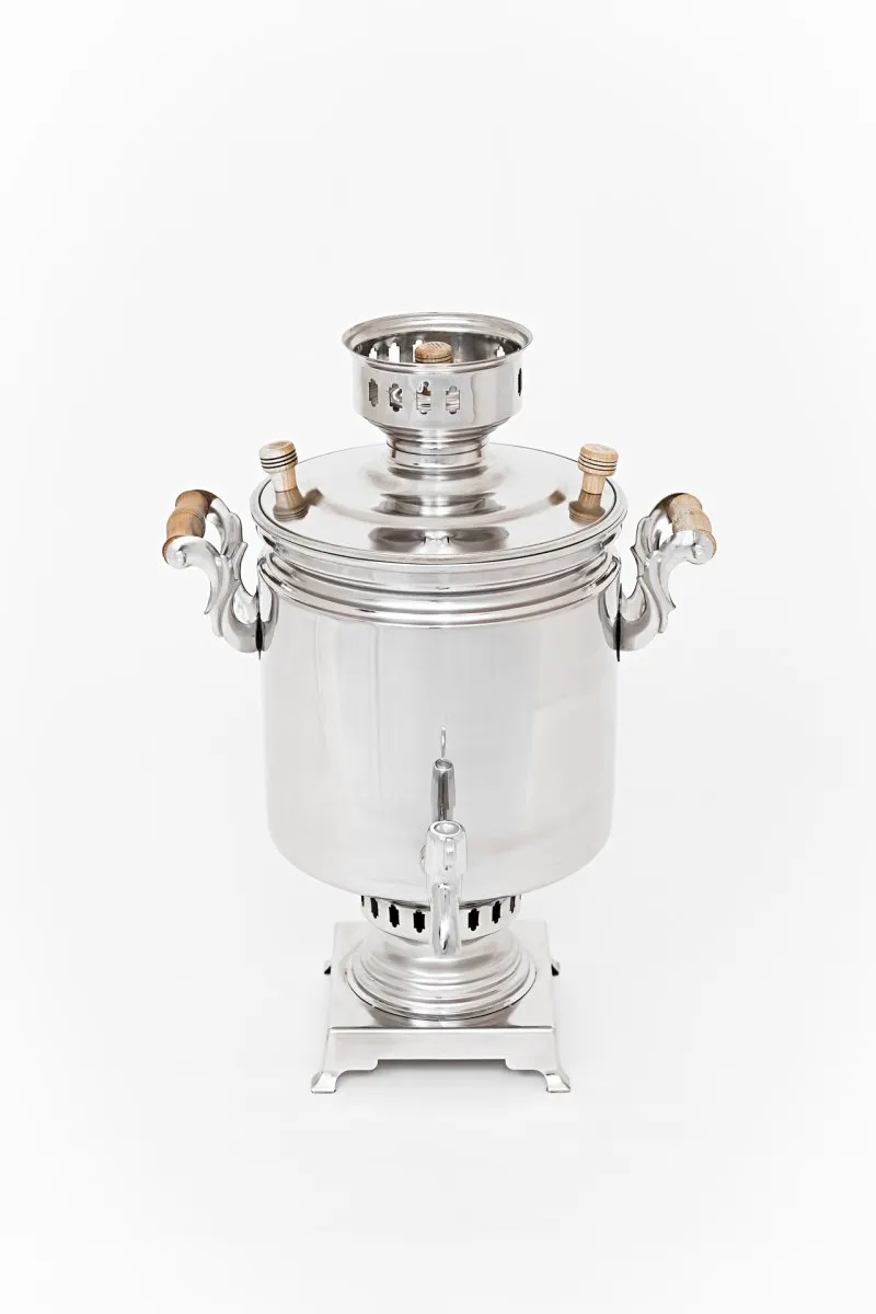 Ufa coal samovar &quotmerchant&quot nerzh alkovar |