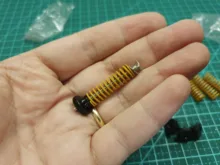 Spring-Knob-Parts Nuts Screws Screw-Calibration-Accessories Leveling Printers Heat-Bed