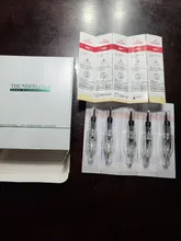 Agujas desechables de maquillaje permanente, agujas de maquillaje permanente, RL, RS, F, SF, RM, MG, cartuchos para tatuaje, aguja para Microblading, máquina PMU, 10/50/100 Uds.