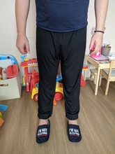 Pantalones bombachos informales para hombre, pantalón holgado de Color sólido, para danza del vientre, Yoga