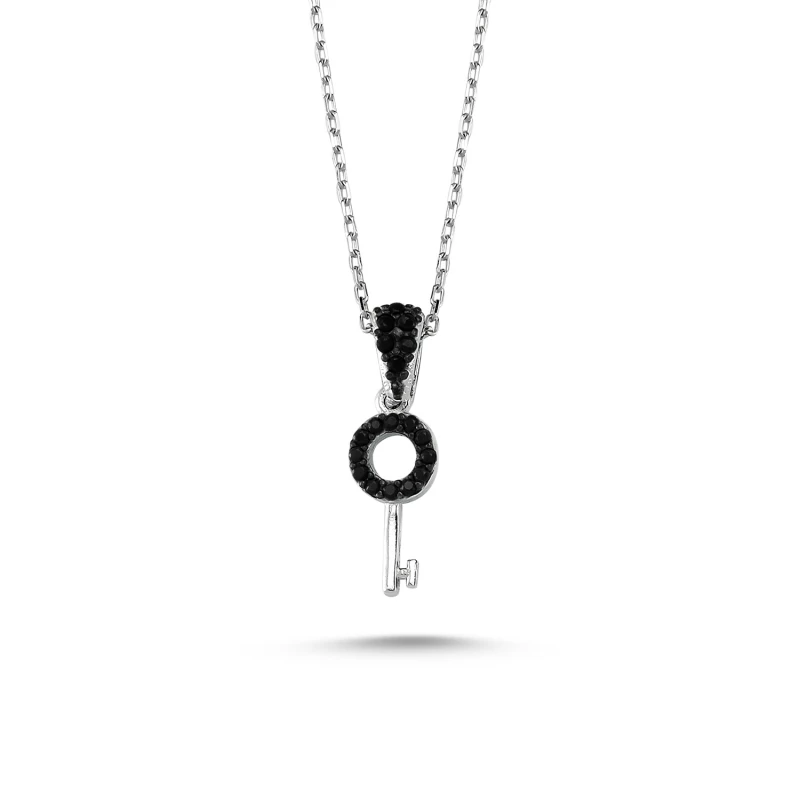 

Armagano Zircon Cubic Zirconia Key Pattern Pendant