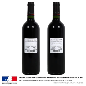 Château Francs Magnus 75 cl - 2011 Vin Rouge 2 Bouteilles 2