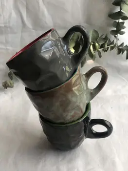 

Custom Home Kitchenware Completely Handmade Colored Coffee Cup