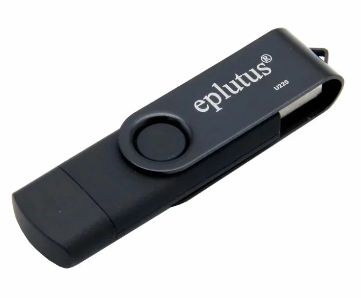 Флеш-накопитель USB Eplutus U-220 8GB 2.0(Черный