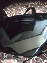 Bolso de compras de PVC para mujer, cartera de gran tamaño con lazo para un solo hombro de material PVC reutilizable, ecológico e impermeable, perfecto para compras