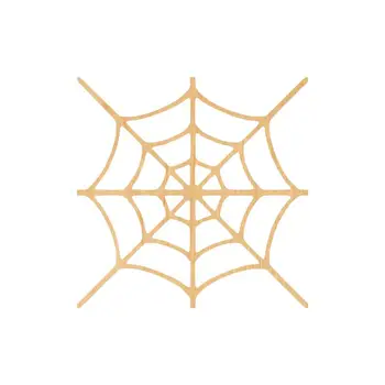 

Spider Web 1 Laser Cut Out Wood Shape Craft Supply - Unfinished