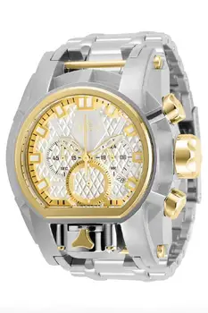 

Invicta 52mm Magnum Gray Gold Men wristwatch clock