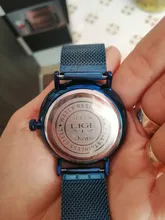 LIGE-Reloj de pulsera de acero inoxidable para Mujer, accesorio de lujo, resistente al agua, informal, de cuarzo