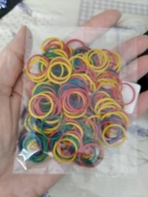 Pawstrip 200 unids/lote accesorios para mascotas perro pequeño de bandas de goma de 15mm de diámetro perro bandas para el cabello