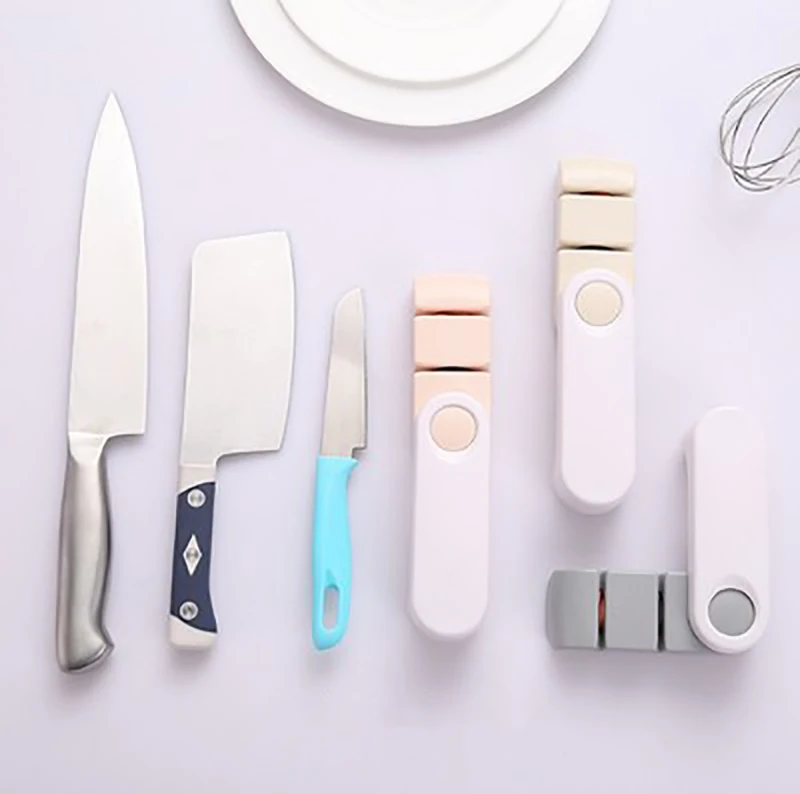 ONEUP профессиональная точилка для ножей семейная Двухступенчатая портативный