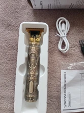 Cortadora de pelo eléctrica para hombre, afeitadora profesional de pelo Dragon Barber, sin cable, USB, 0mm