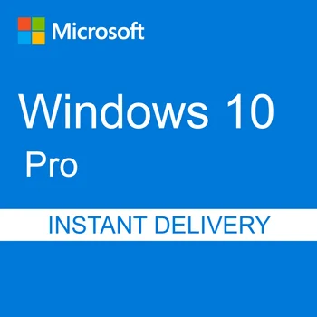 

Microsoft Windows 10 PRO Professional Genuine License KEY - Instant Delivery 5 minute