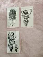 Temporary-Tattoo-Stickers Flash-Tatoo Tatouage Hand-Foot Body-Art Forest-Star Fake Tatto