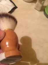 Brocha de afeitar para hombre, herramienta de afeitar con mango de madera, 2020