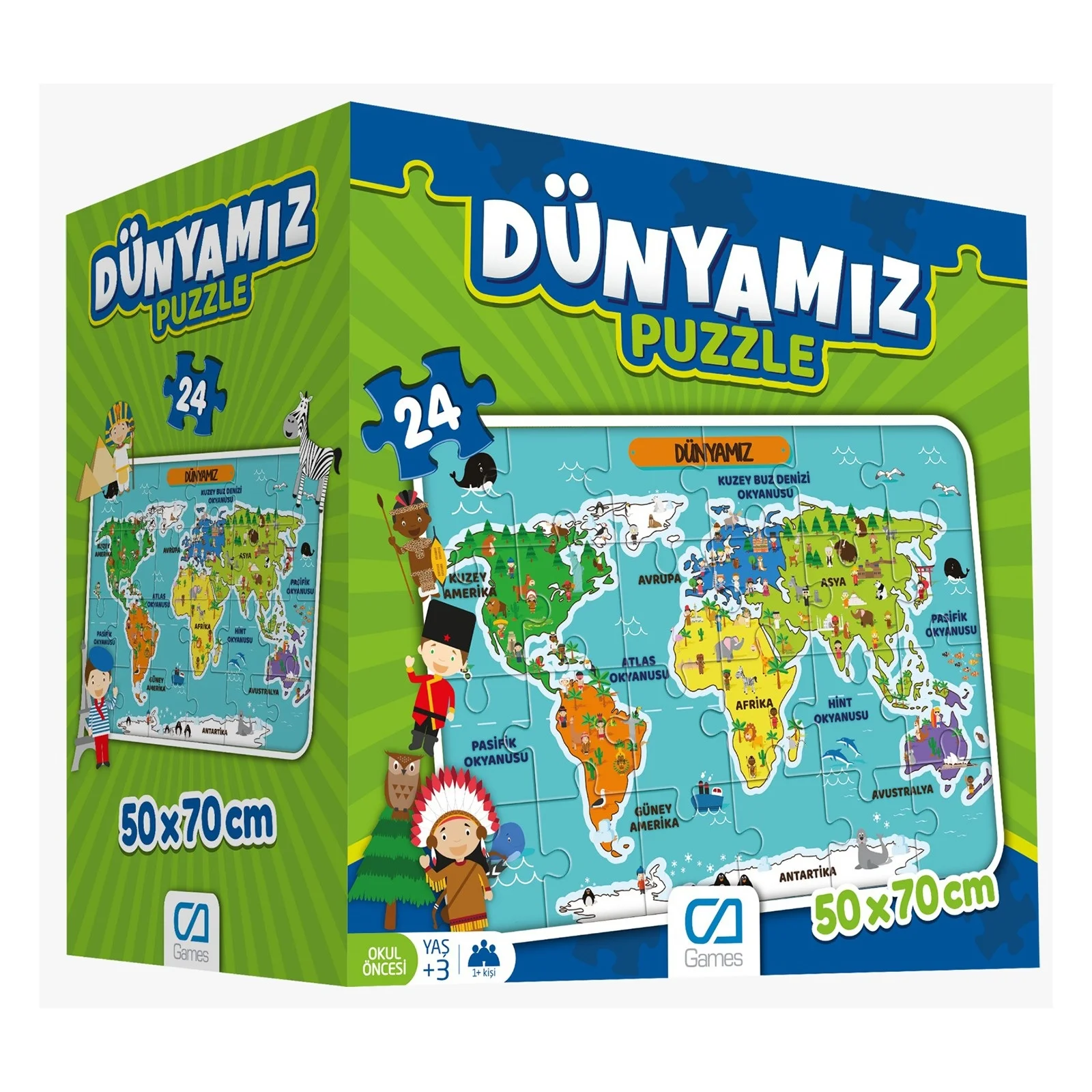 

ebebek Ca Games Educational Puzzle - Our World 3 Years+