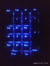 Mechanical-Keyboard Keypad Numeric Outemu-Switch Motospeed K23 OSU Blue 21-Keys Led-Backlight