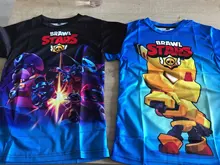 Camiseta con estampado 3D de estrellas para niños y niñas, camiseta de manga con dibujos animados divertidos, ropa informal de moda, novedad de verano 2021