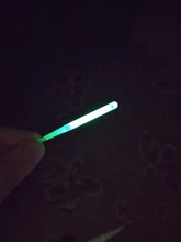 20 unids/bolsa 4,5*40mm pesca Float Varita luminosa fluorescente luz luces de barra flotante de noche barra que brilla en la oscuridad para pesca Float