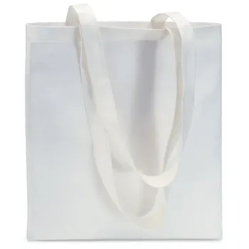 

Lot 50 PCs shopping Bag non woven TOTE White Measures 40X40 CM