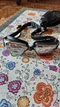 Gafas de natación protectoras antiniebla, protección UV, sin fugas, con tapones para los oídos en molde
